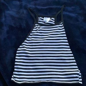 Striped H&M crop too